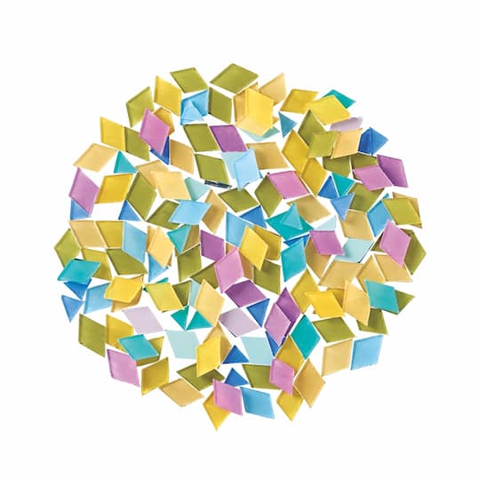 3.75" Glass Vase Pastel Mosaic Kit by Make Market®